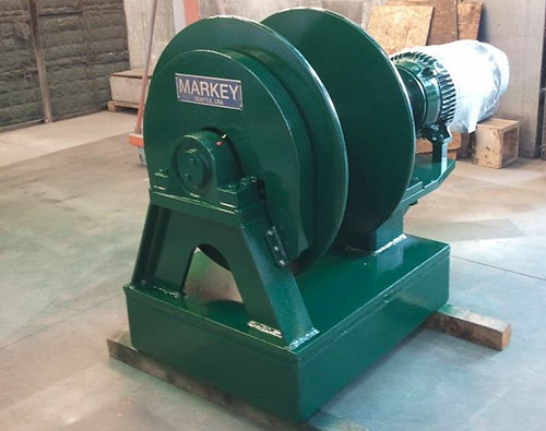 Markey custom specialty winches and deck machinery
